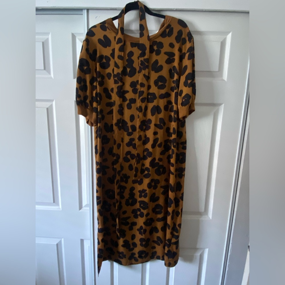 Leopard Knee High Dress